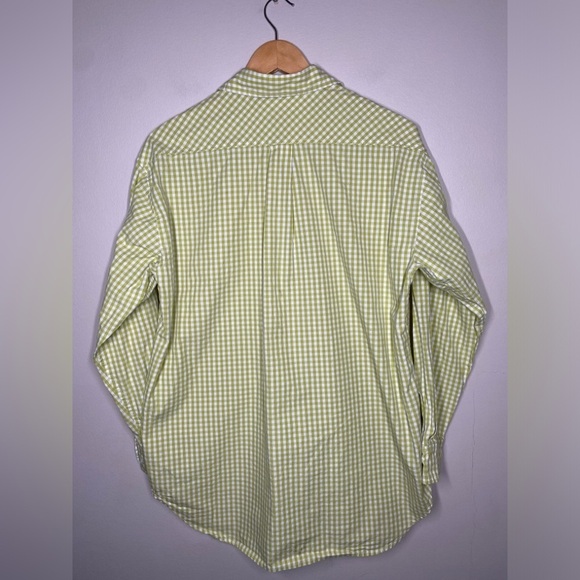 Artizia Sunday Best Plaid Gingham Button Down Collard Long Sleeve Shirt - Picture 4 of 6